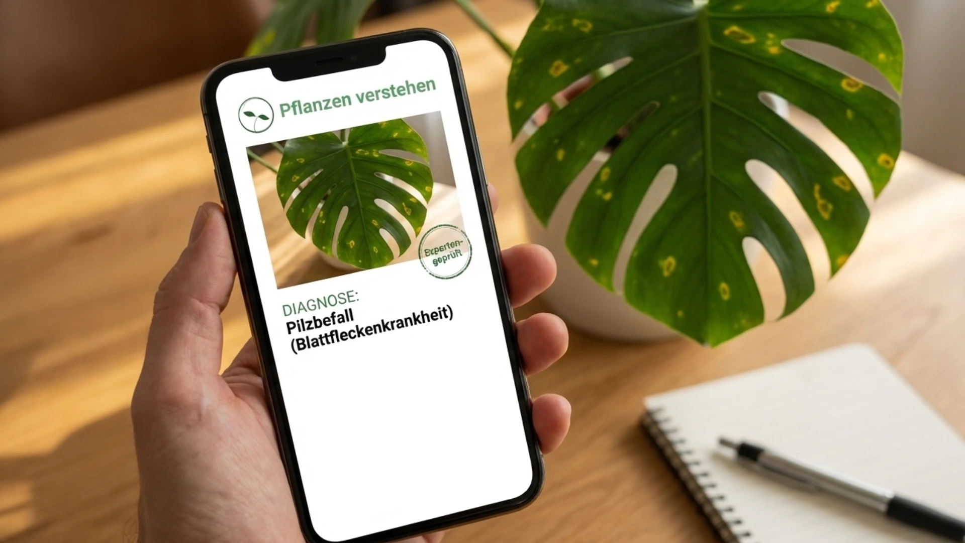 Pflanzen Diagnose Header